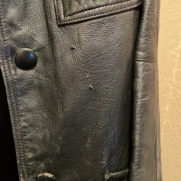 VINTAGE Leather jacket - Picture 4 of 4